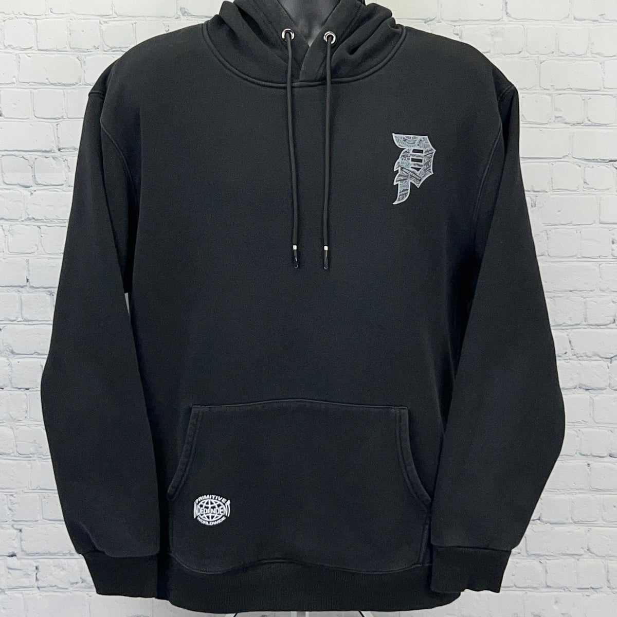 Primitive x Independent Dirty P Hoodie Sweatshirt 2XL XXL Black Skateboard Skate