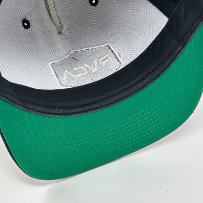 RVCA Hat Baseball Cap PM Tenore Skater Surfer Surfing MMA Snapback Mid Fit Black