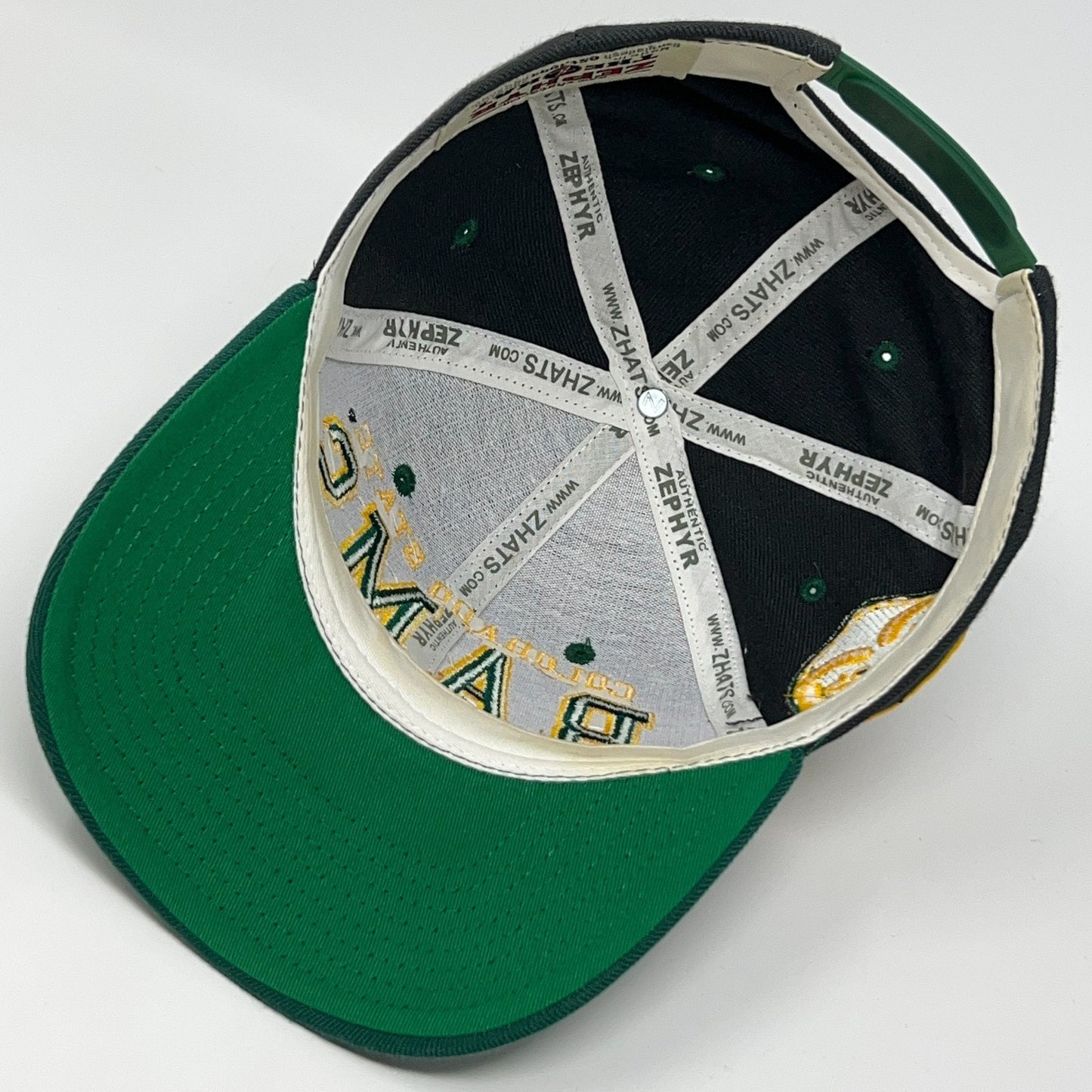 Colorado State Rams The Z Hat Baseball Cap CSU Zephyr Wool Blend Snapback Gray