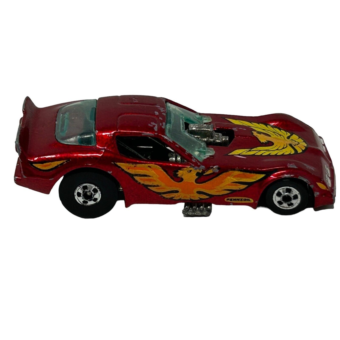 Pontiac Firebird Trans Am Hot Wheels Funny Car Diecast Red Vintage 80s Vehicle