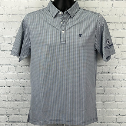 Park MGM Casino Travis Mathew Zim Polo Shirt S Small Gray Las Vegas Short Sleeve