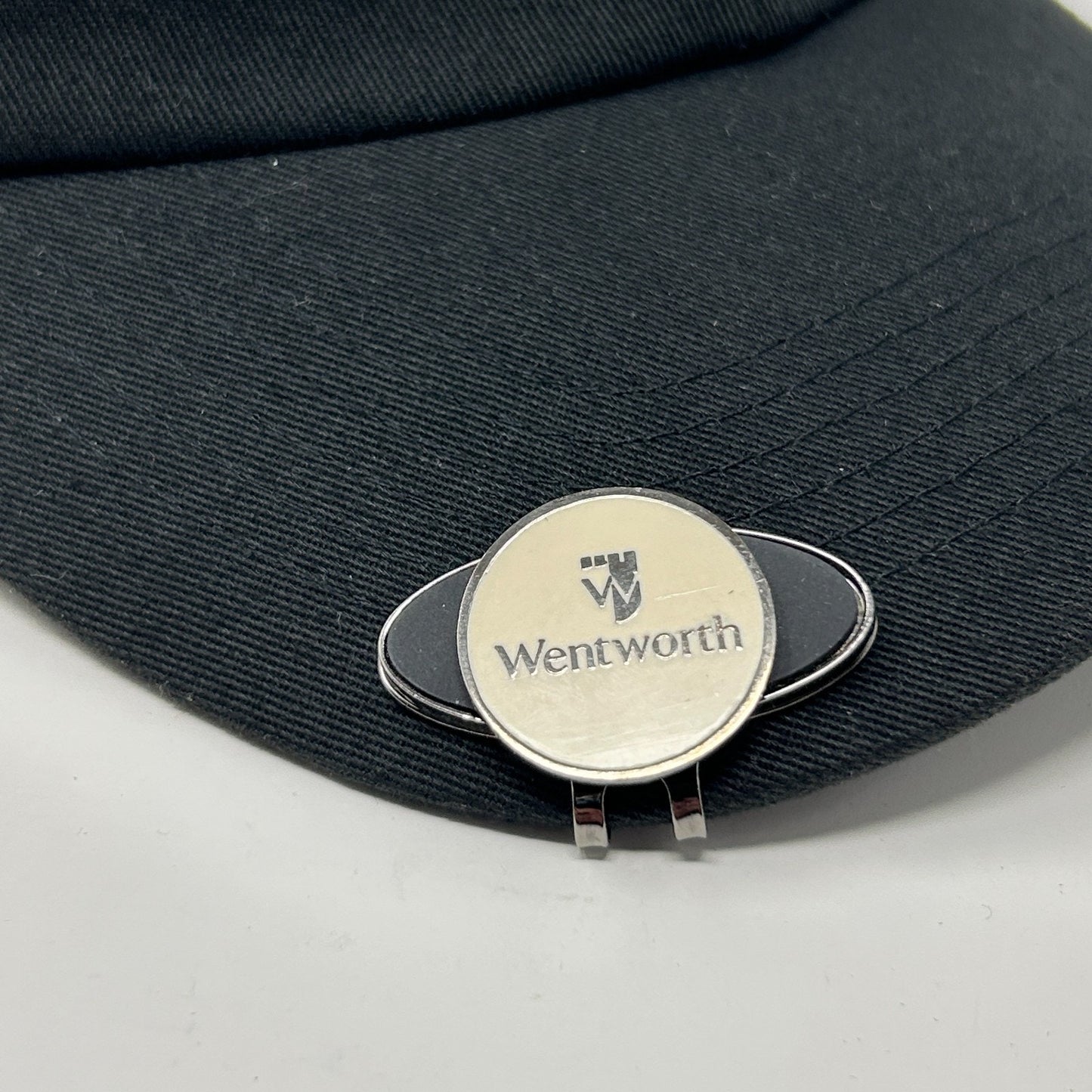 Wentworth Club Dad Hat Baseball Cap Golf Ball Marker Golfer Strapback Black