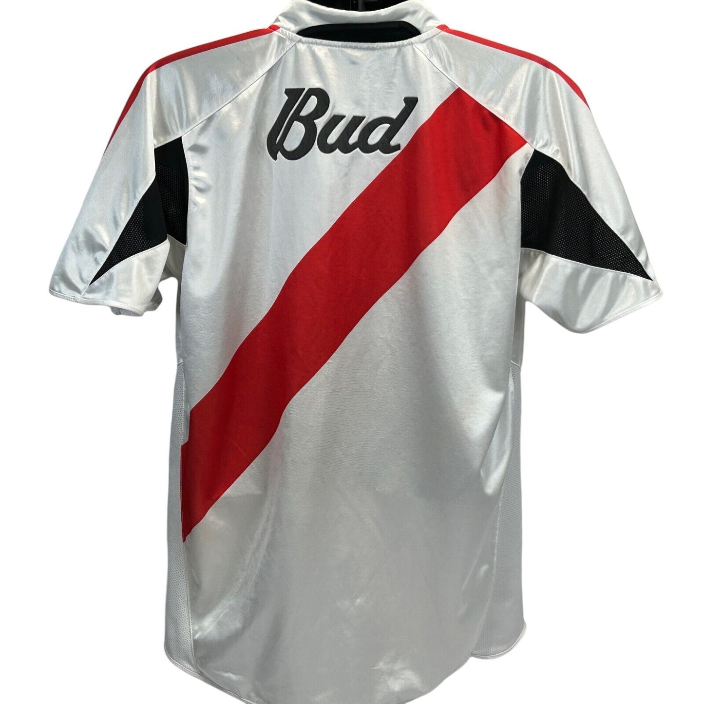CARP River Plate Vintage Y2Ks Jersey Shirt Large Argentina Budweiser Mens White