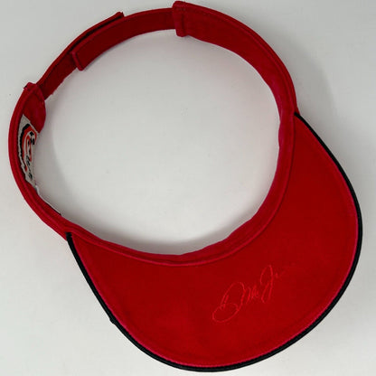 Dale Earnhardt Jr NASCAR Youth Visor Hat Cap Chase Child Kids Boys Girls Red