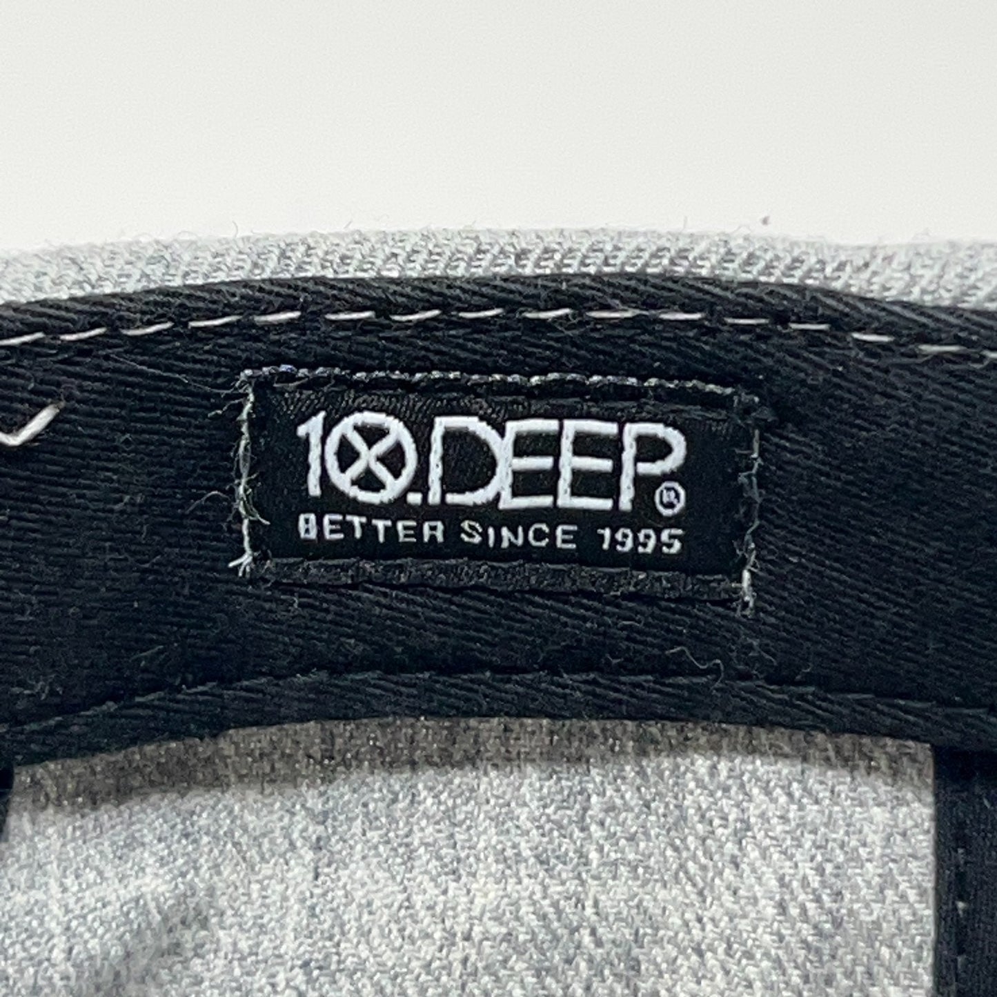 10.Deep 10th Division XXX Inc No Love Hat Baseball Cap Wool Blend Snapback Grey