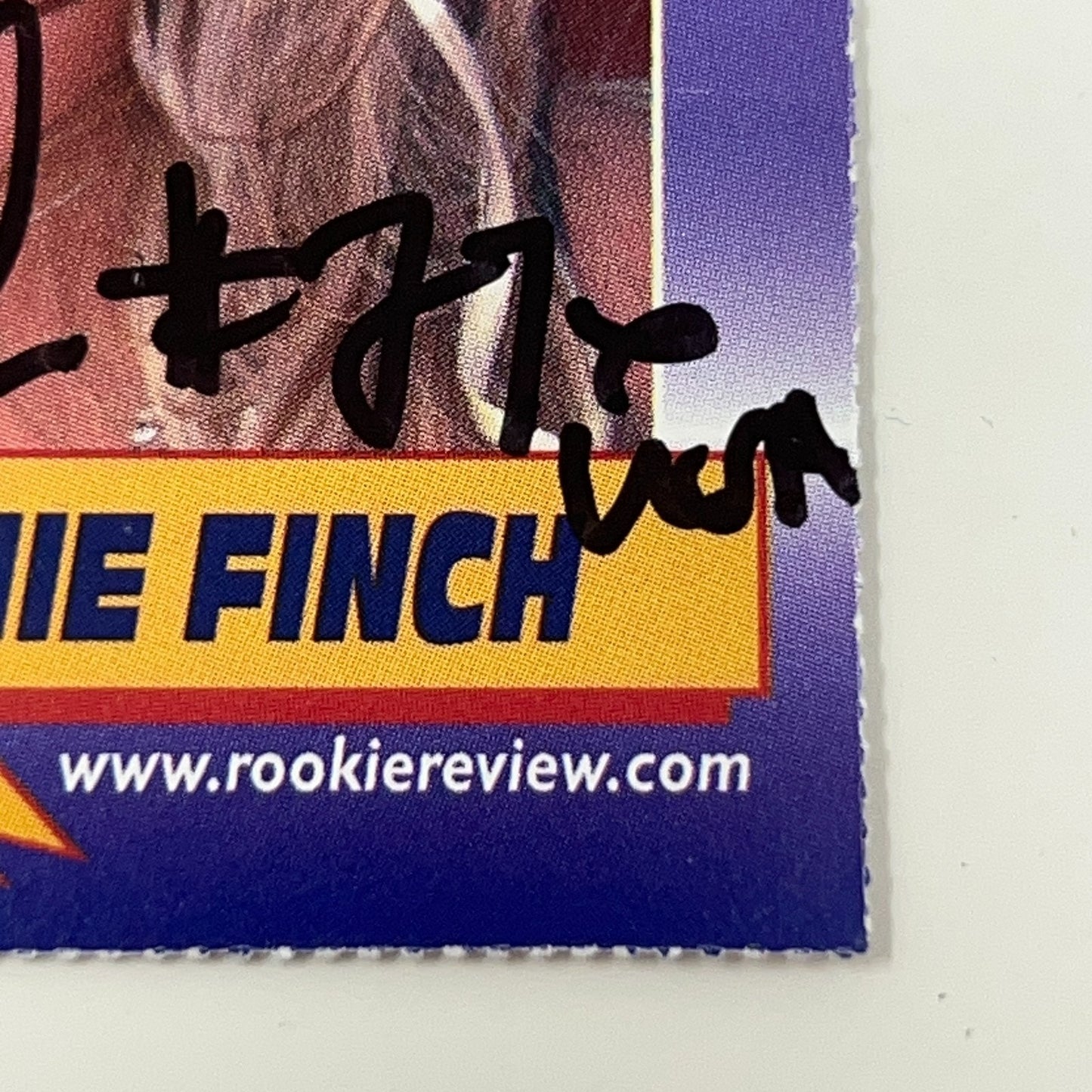 Jennie Finch Autographed Trading Card 2003 Rookie Review Signed Authenticated