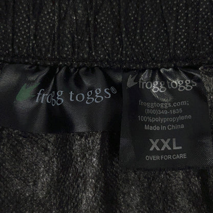 Frogg Toggs Rain Pants 2XL XXL Black Waterproof Lightweight Hiking Outdoor Mens