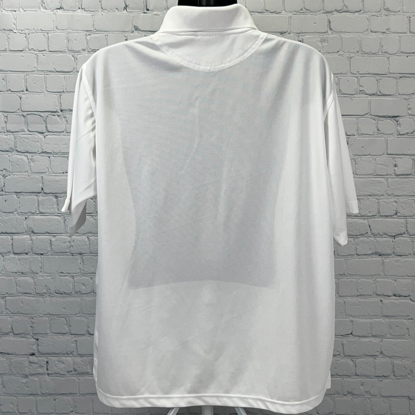 Vintage 90s Hacienda Hotel Casino Las Vegas Polo Shirt Gambling White XL X-Large