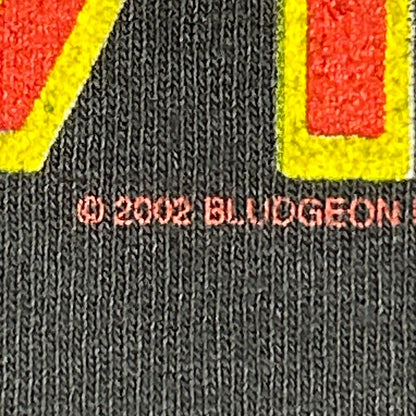 Vintage Def Leppard 2002 X Tour T Shirt Ten Concert Rock Band Black Tee M Medium