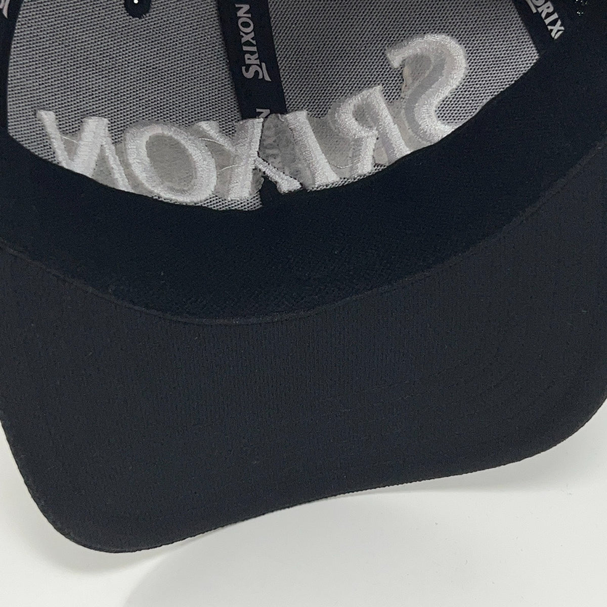 Srixon Hat Baseball Cap A-Flex Fitted L-XL Golf Golfer Golfing Black 6 Panel