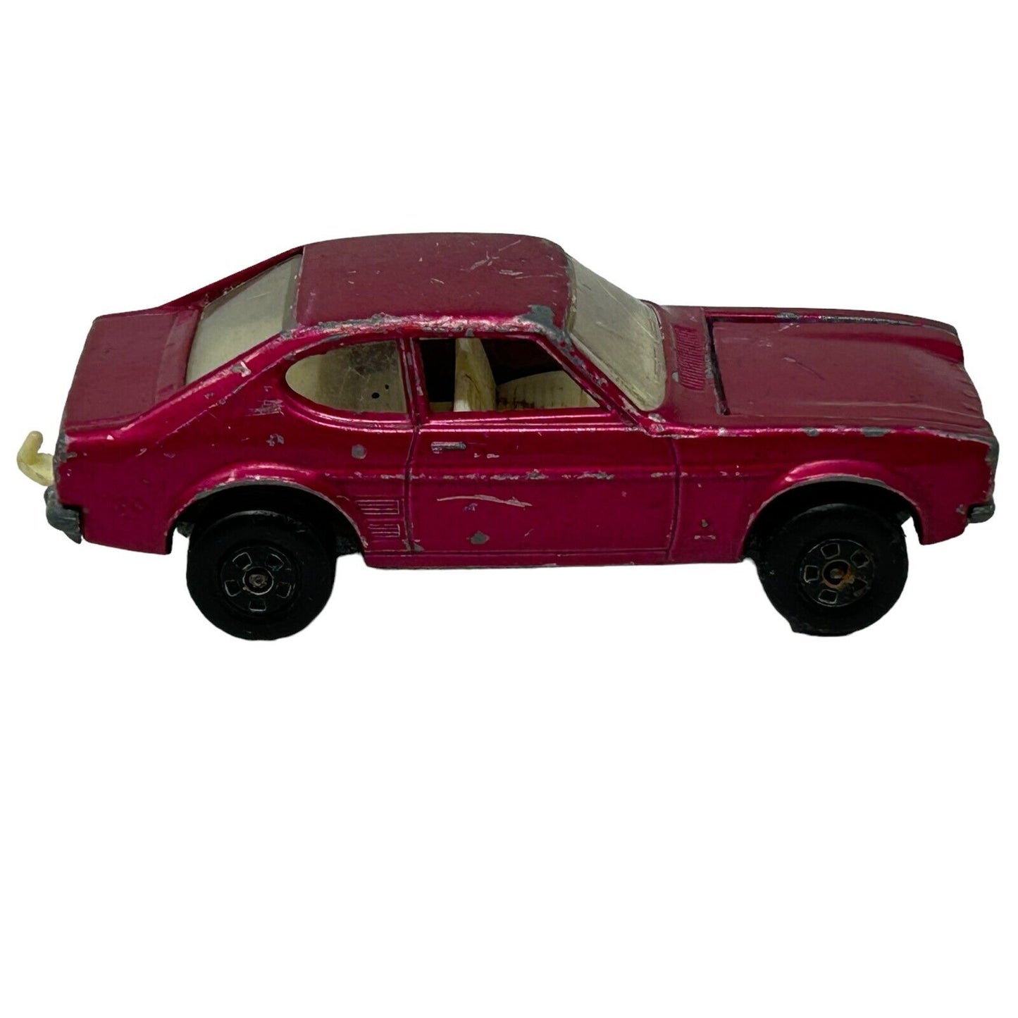 Matchbox 54 Ford Capri Diecast Toy Car Vintage Purple Superfast Lesney England