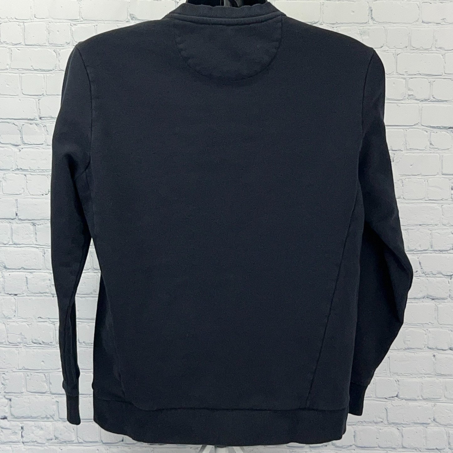 Orangetheory Fitness OTF Sweatshirt Womens L Large Black Crew Neck Sweater Gym