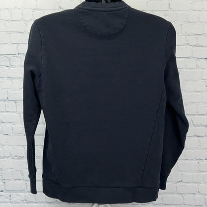 Orangetheory Fitness OTF Sweatshirt Womens L Large Black Crew Neck Sweater Gym