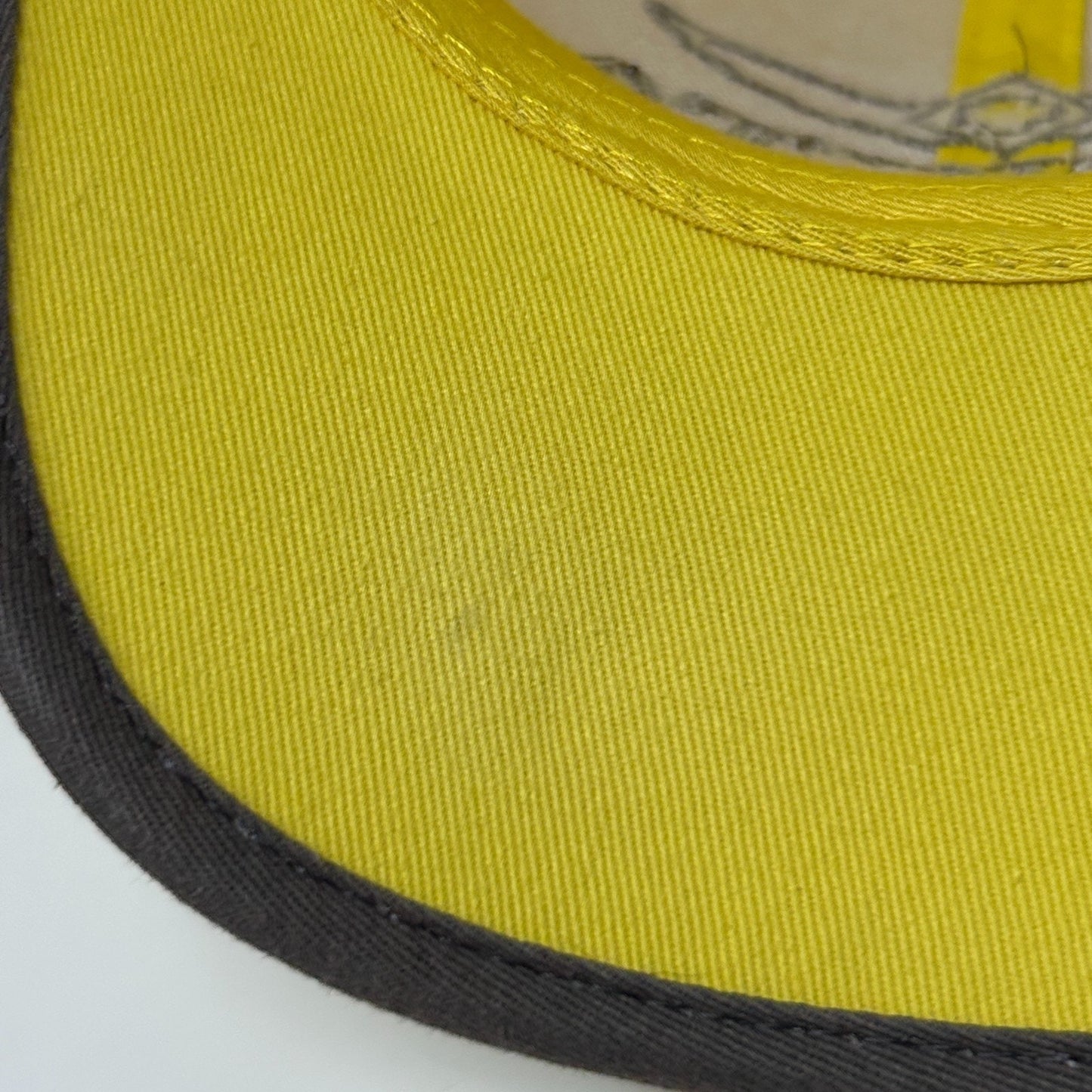 Invicta Tour de Tonka Hat Baseball Cap Cycling Cycler Bicycle Strapback Yellow