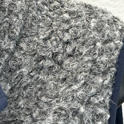 Woolrich Womens Siskiyou Fleece Vest Curly Fuzzy Full Zip 18551 Gray L Large