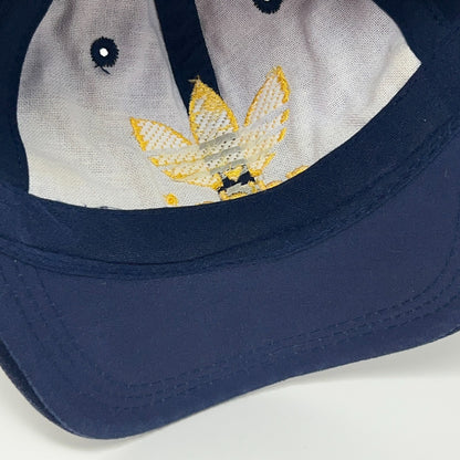 Vintage 90s Adidas Trefoil Hat Baseball Cap Logo Blue 6 Panel Snapback
