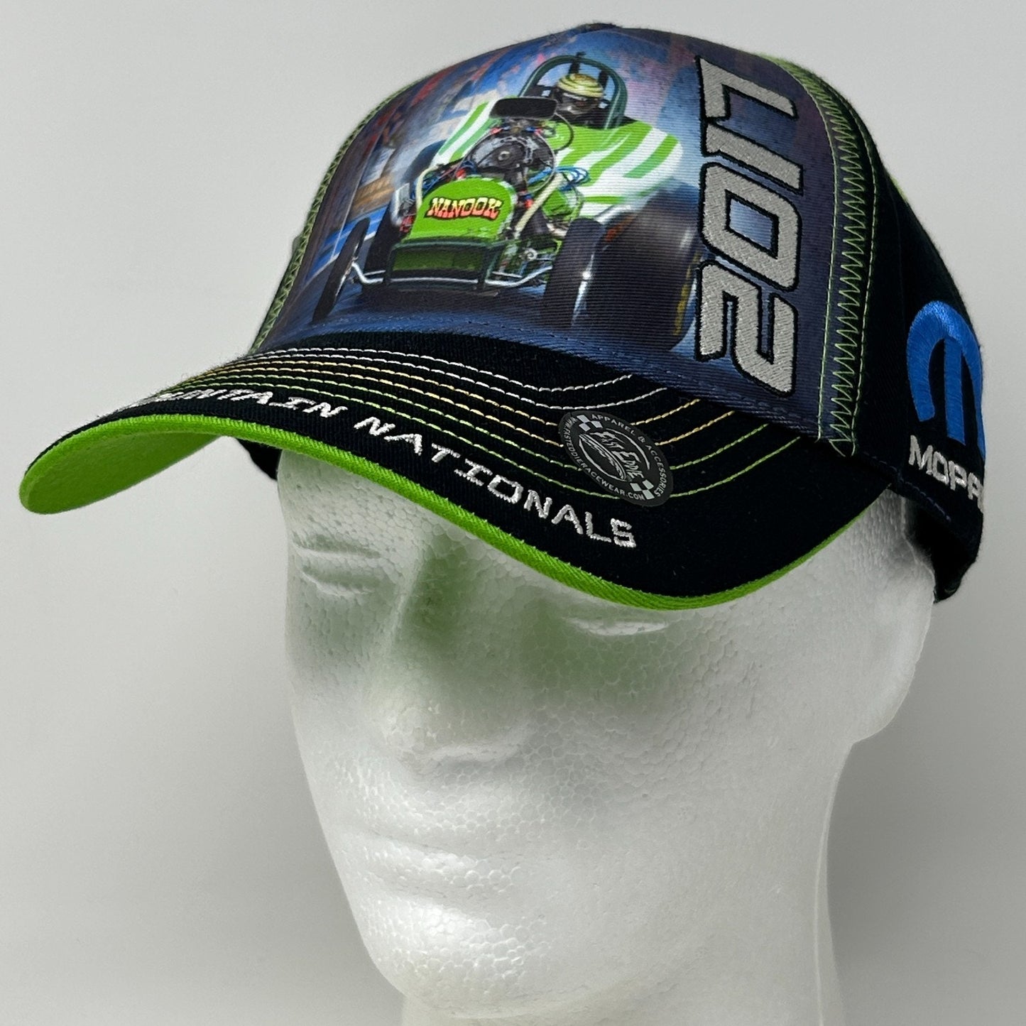 Rocky Mountain Nationals Drag Racing Hat Baseball Cap Mopar NHRA Strapback Black