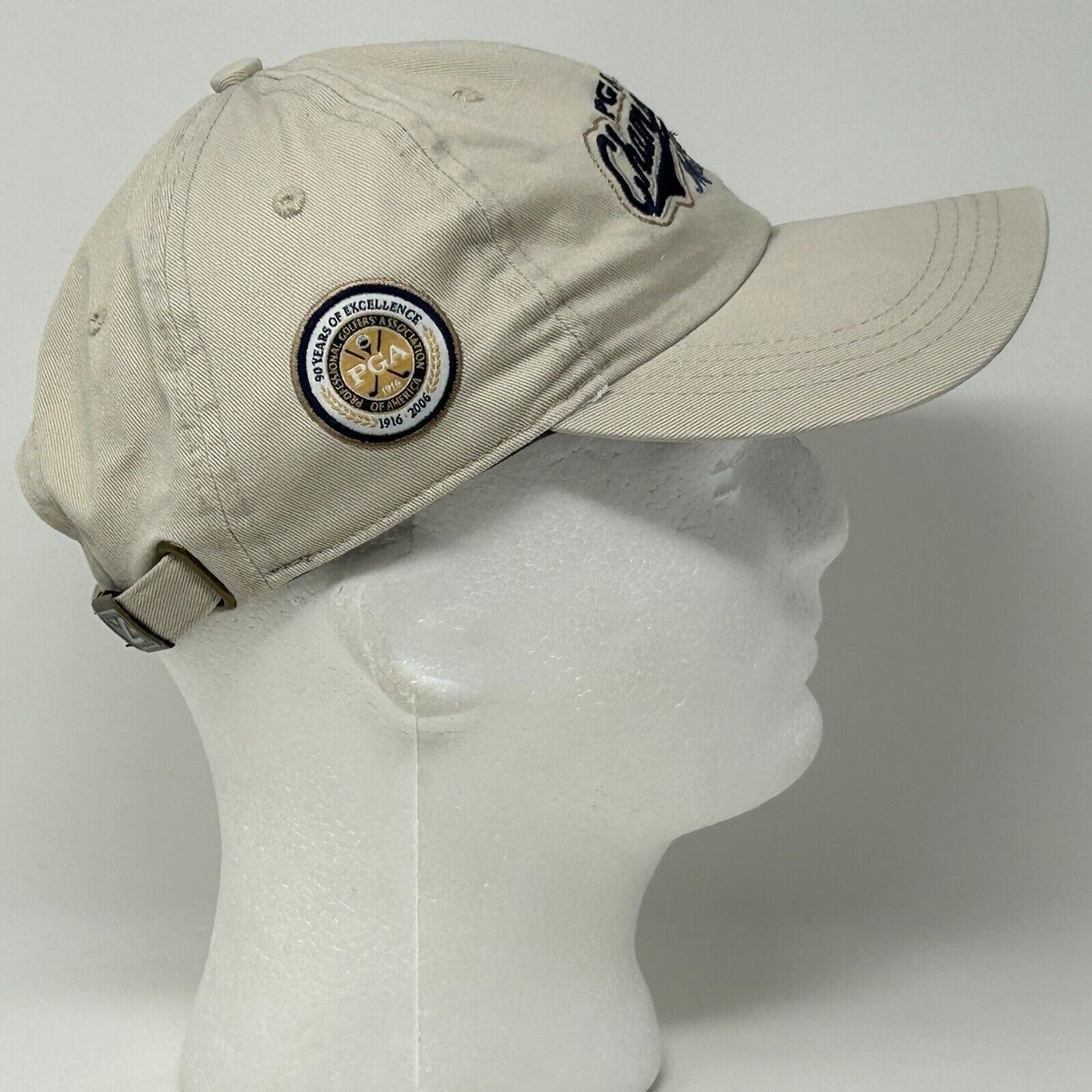 Gorra de béisbol con diseño de papá del campeonato PGA 2006, gorra de golf de Medinah Country Club, color beige