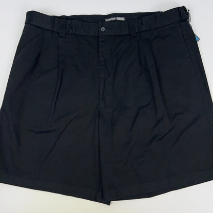 Lot of 2 George Foreman Comfort Zone Shorts Waist Relaxer Green Black Mens 42