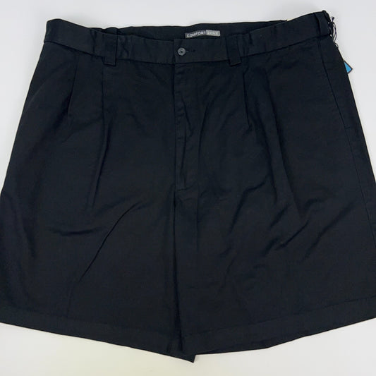 Lot of 2 George Foreman Comfort Zone Shorts Waist Relaxer Green Black Mens 42