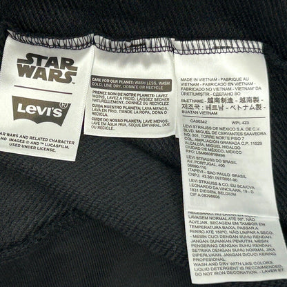 Levis x Star Wars Hooded Sweatshirt Darth Vader Lack of Faith Hoodie Large New