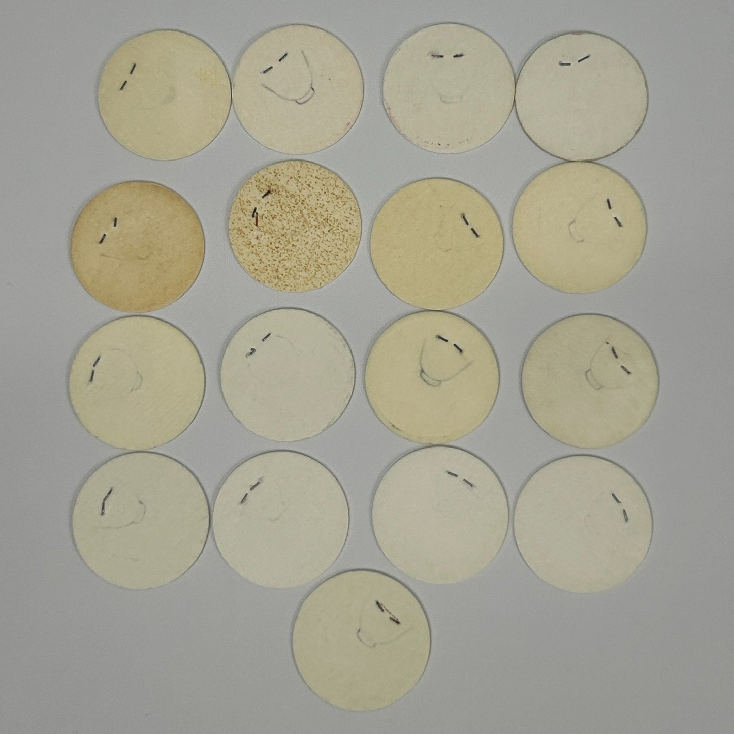 Lot of 17 Vintage 90s Hawaii Milk Caps Pogs Hawaiian Advertising Game 1993 - Neon Vintage