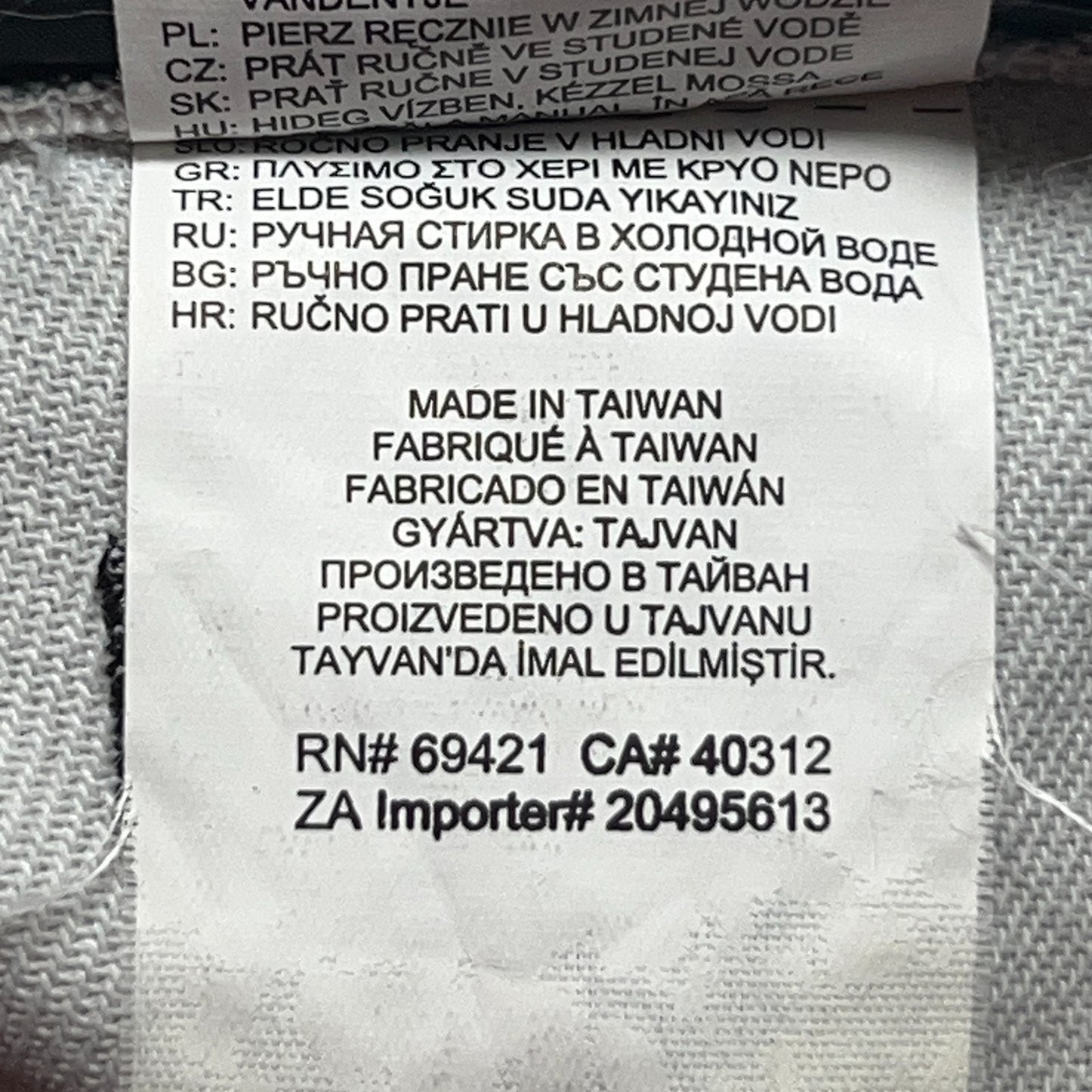 UFC Hat Baseball Cap MMA Mixed Martial Arts Reebok Gray 6 Panel Flex Fitted L-XL