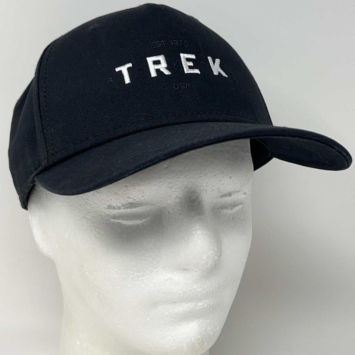 Trek Bikes Hat Baseball Cap Black Snapback Cycling Bicycle Sportiqe Est 1976 USA
