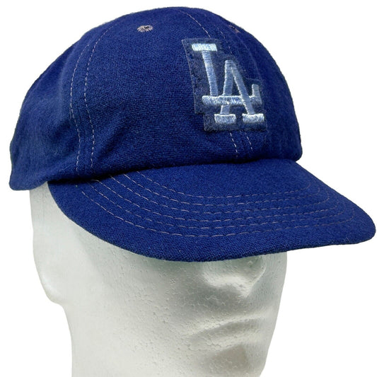 Los Angeles Dodgers Youth Wool Hat Vintage 60s LA MLB Kids Baseball Cap 6 3/8