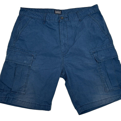 Levis Carrier Cargo Shorts Mens Size 36 Blue Cotton Levi Strauss 23251-0017