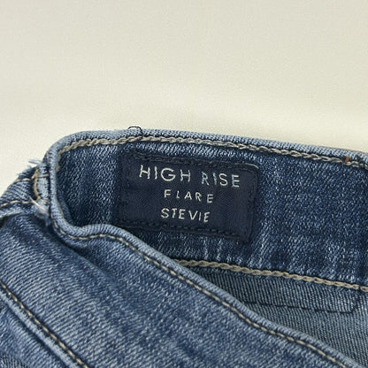 Lucky Brand Stevie Jeans High Rise Flare Stretch Pockets Blue Womens 14-32