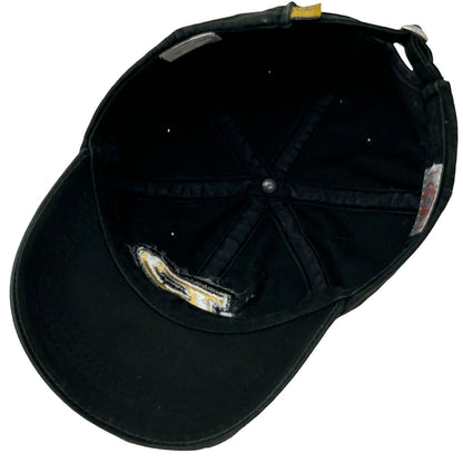 Gorra de béisbol con correa trasera negra de los Boilers de la Universidad de Purdue, gorra de béisbol con correa trasera negra de la NCAA