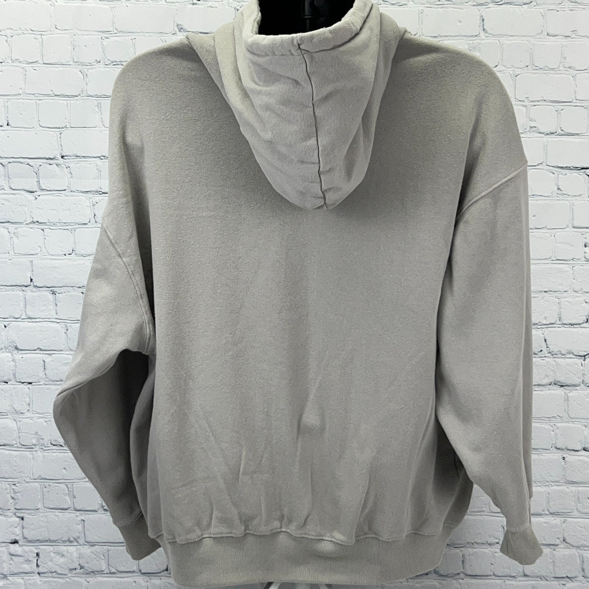 Hustler Spell Out Hoodie L Large Gray Hardcore Pornography Magazine Larry Flynt