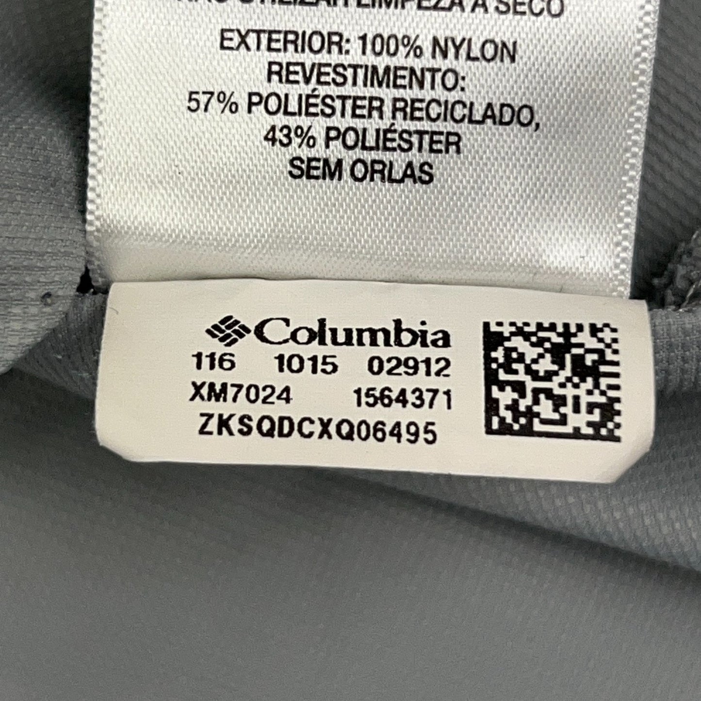 Columbia Kestrel Ridge Button Front Shirt Omni Shade Vented SS Gray XL X-Large