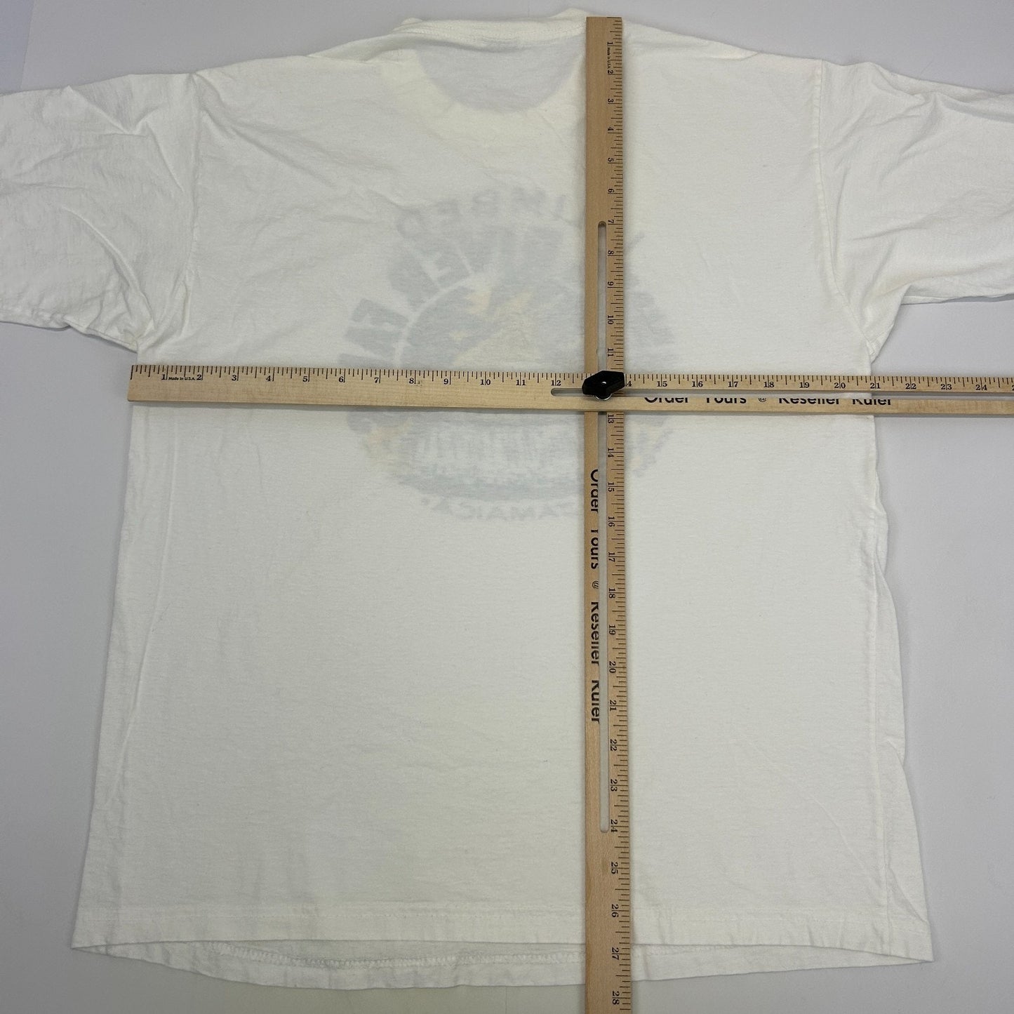 Vintage 90s I Climbed Dunns River Falls T Shirt Jamaica White Tee Mens L Large