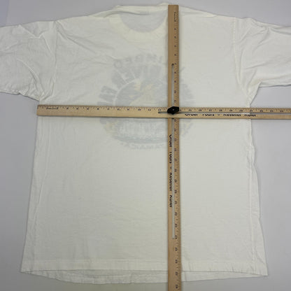 Vintage 90s I Climbed Dunns River Falls T Shirt Jamaica White Tee Mens L Large