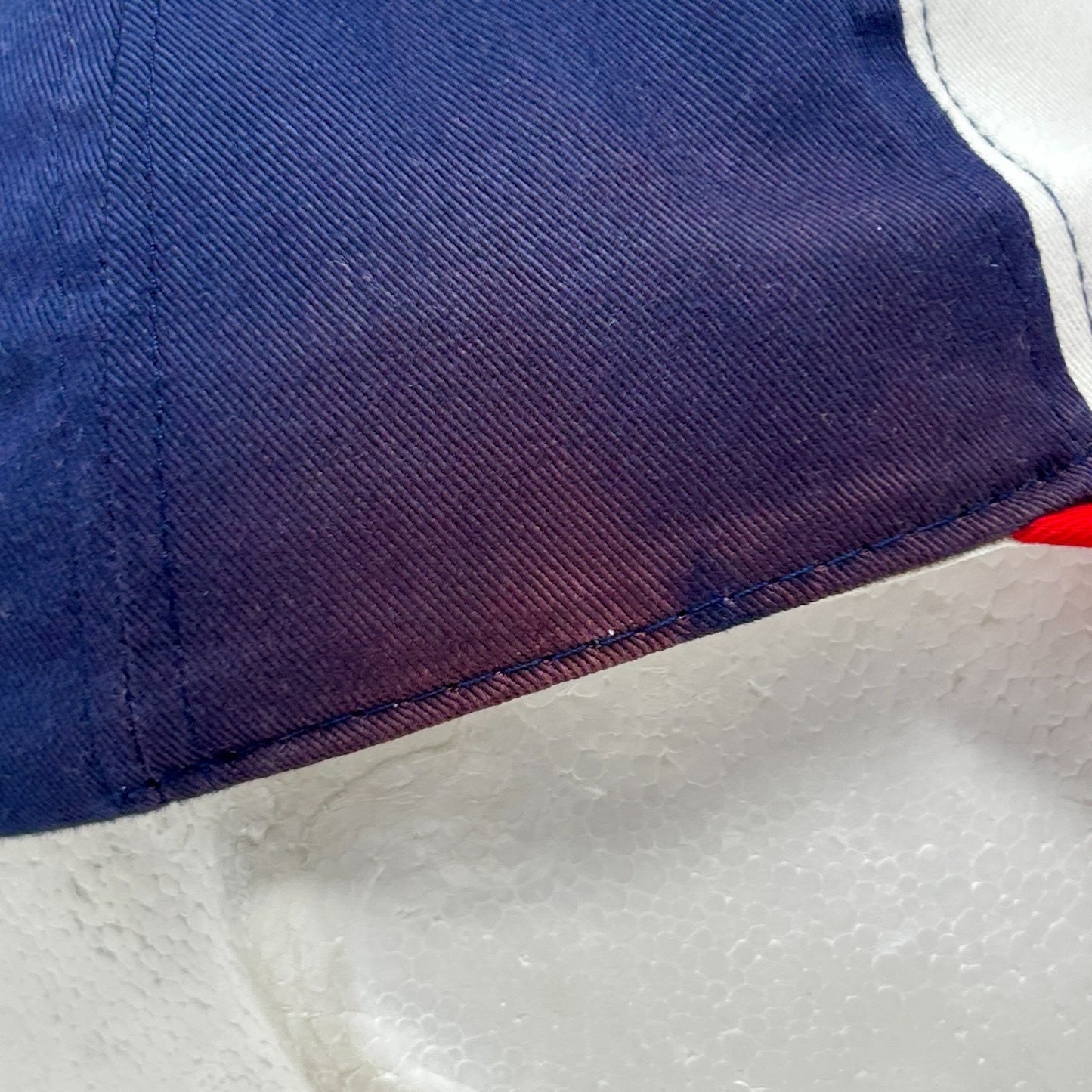 Vintage 90s Bay Meadows Racetrack Hat Baseball Cap Horse Racing Strapback Blue