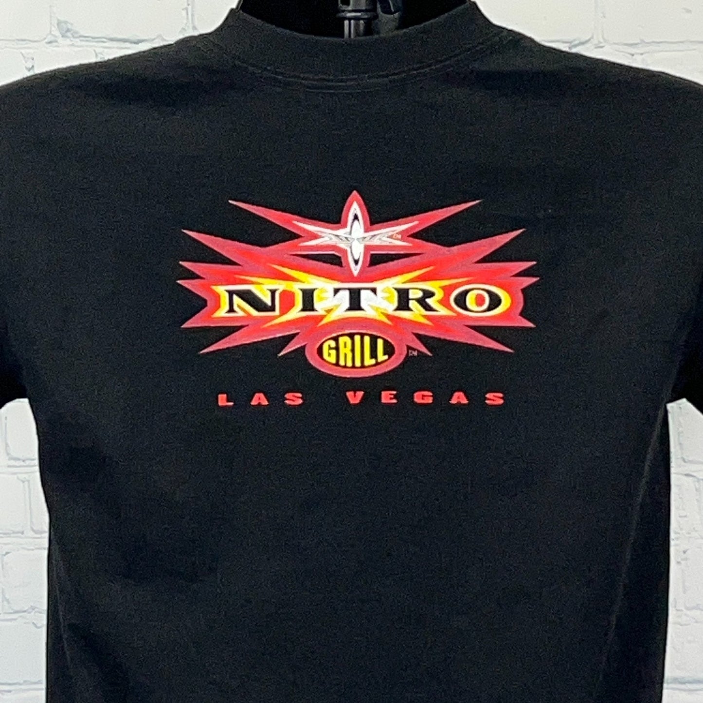 Vintage The Four Horsemen WCW NWO T Shirt Nitro Grill Las Vegas Black S Small