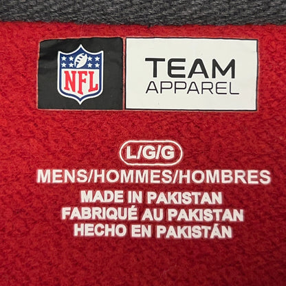 San Francisco 49ers Hoodie L Large Red Hooded Sweatshirt Pocket NFL Team Apparel