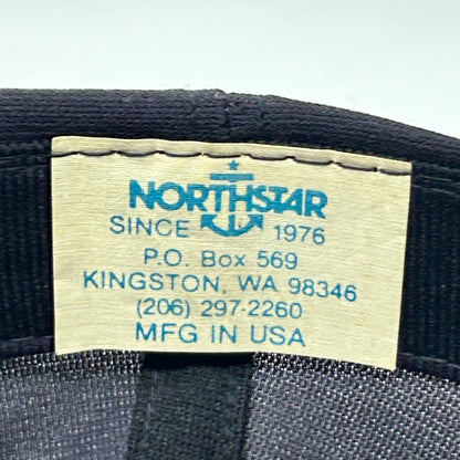 Vintage 80s Commander US Third Fleet Hat Baseball Cap USN Navy USA Snapback Blue