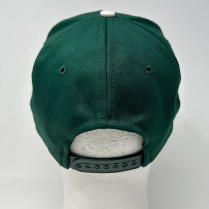 Vintage 90s Milwaukee Bucks Hat Baseball Cap Milwaukees Pickles Snapback Green