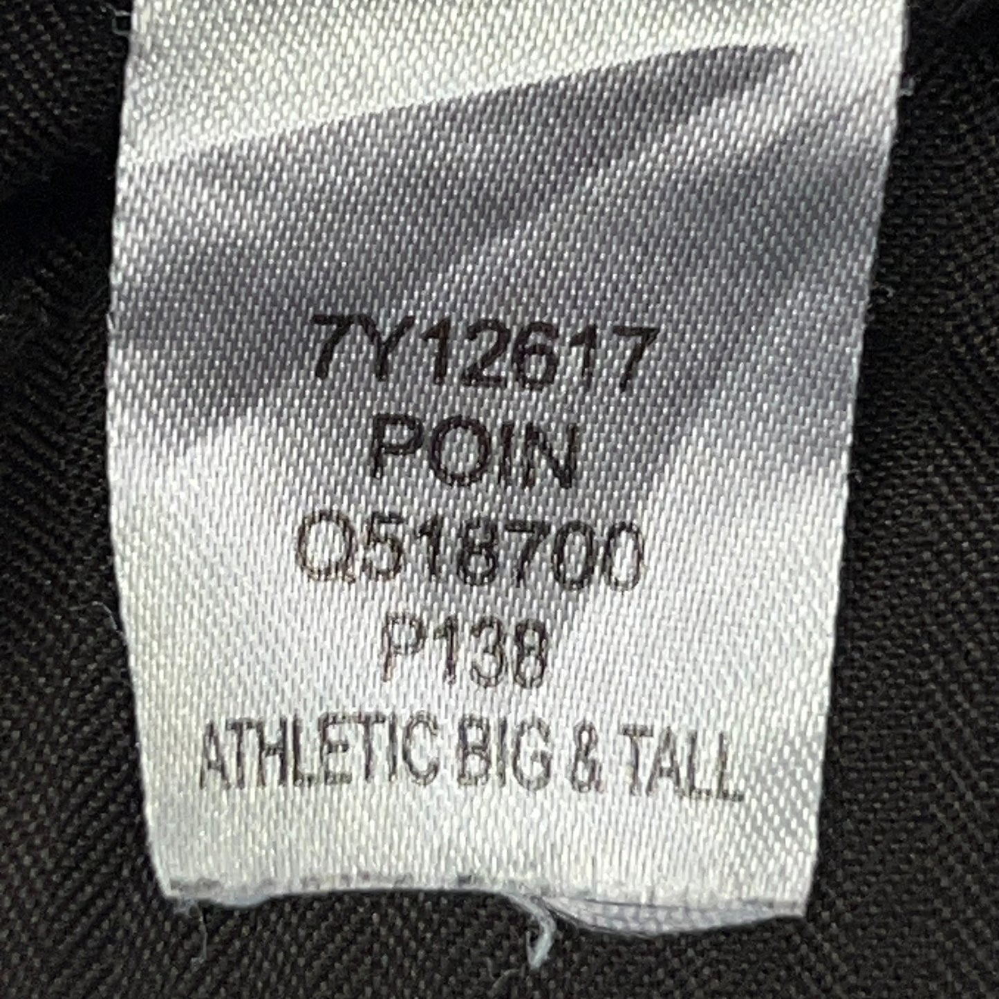 Lucky Brand Denim Jeans Athletic Fit Big and Tall Stretch Black Mens 52x31
