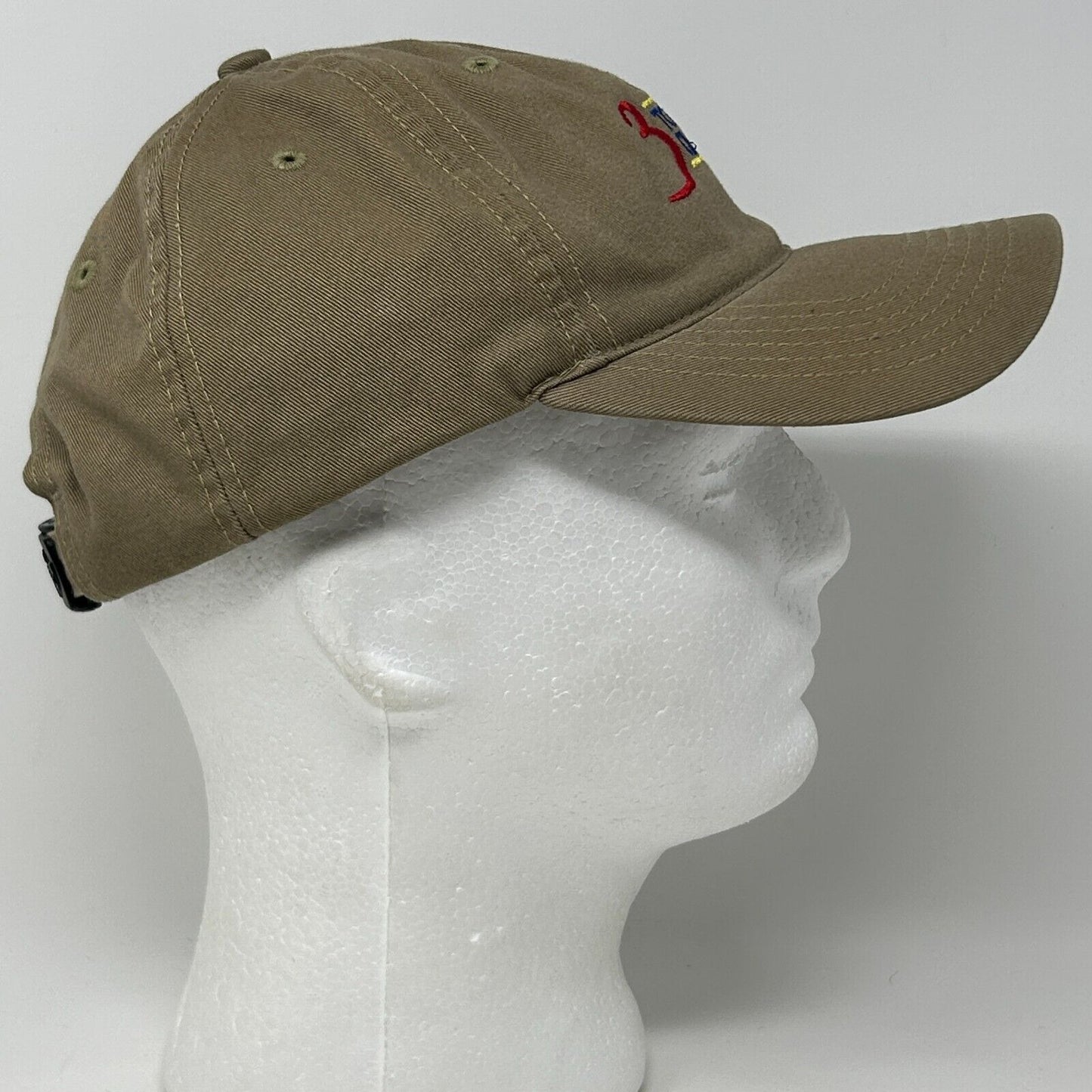 Wendys 3 Tour Challenge Golf Dad Hat Baseball Cap Golfing Golfer Strapback Beige