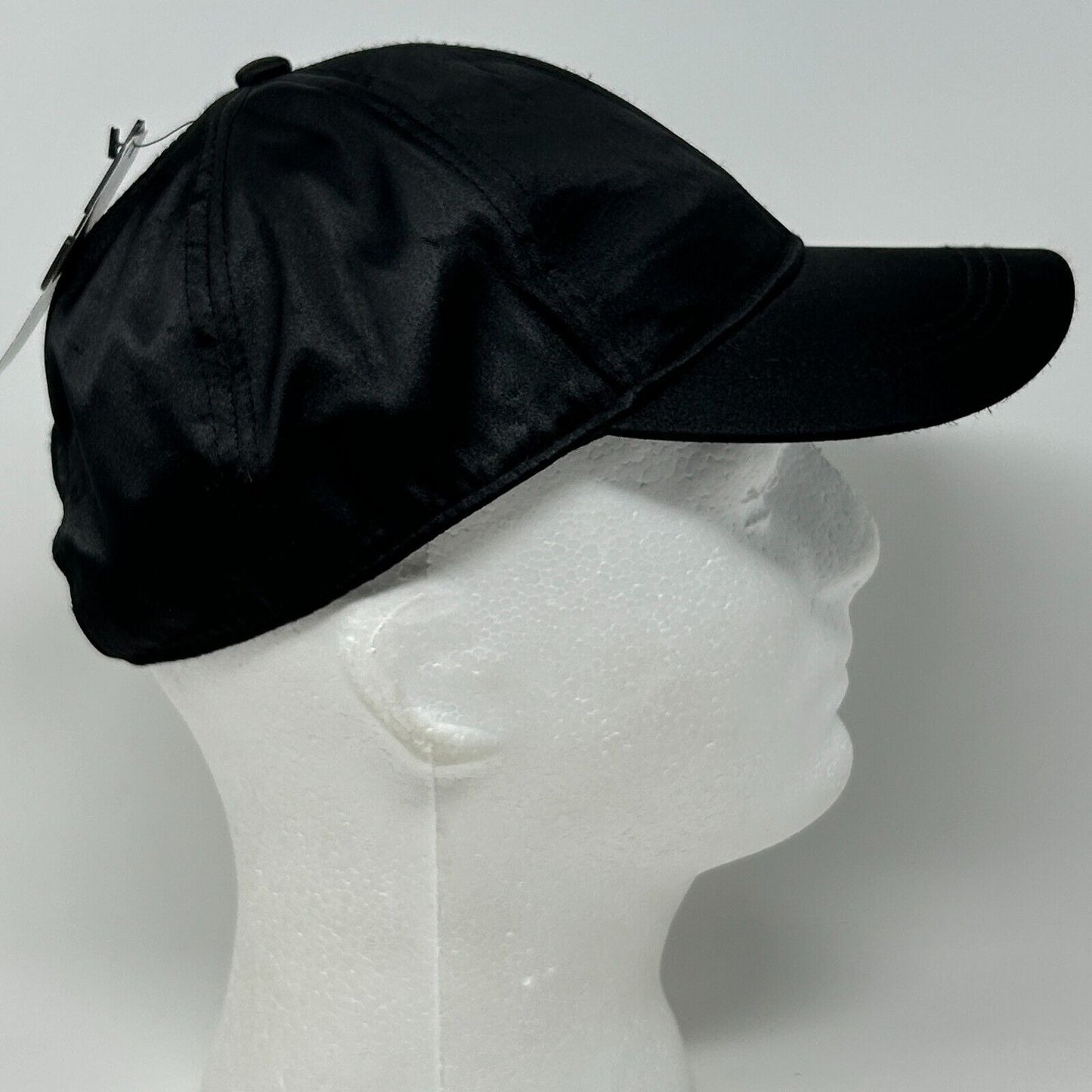 Yin and Yang Satin Baseball Hat Cap Yinyang Divided H&M 6 Panel Strapback Black