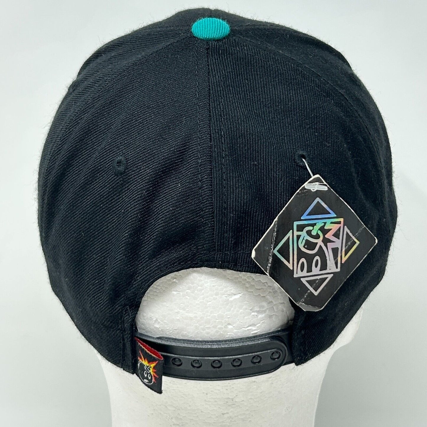 The Hundreds Drawing Lines Baseball Hat Cap Adam Bomb Streetwear Snapback Black