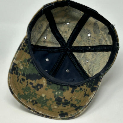 复古 GI Joe Camo 青年棒球帽 绿色数码迷彩 Snapback