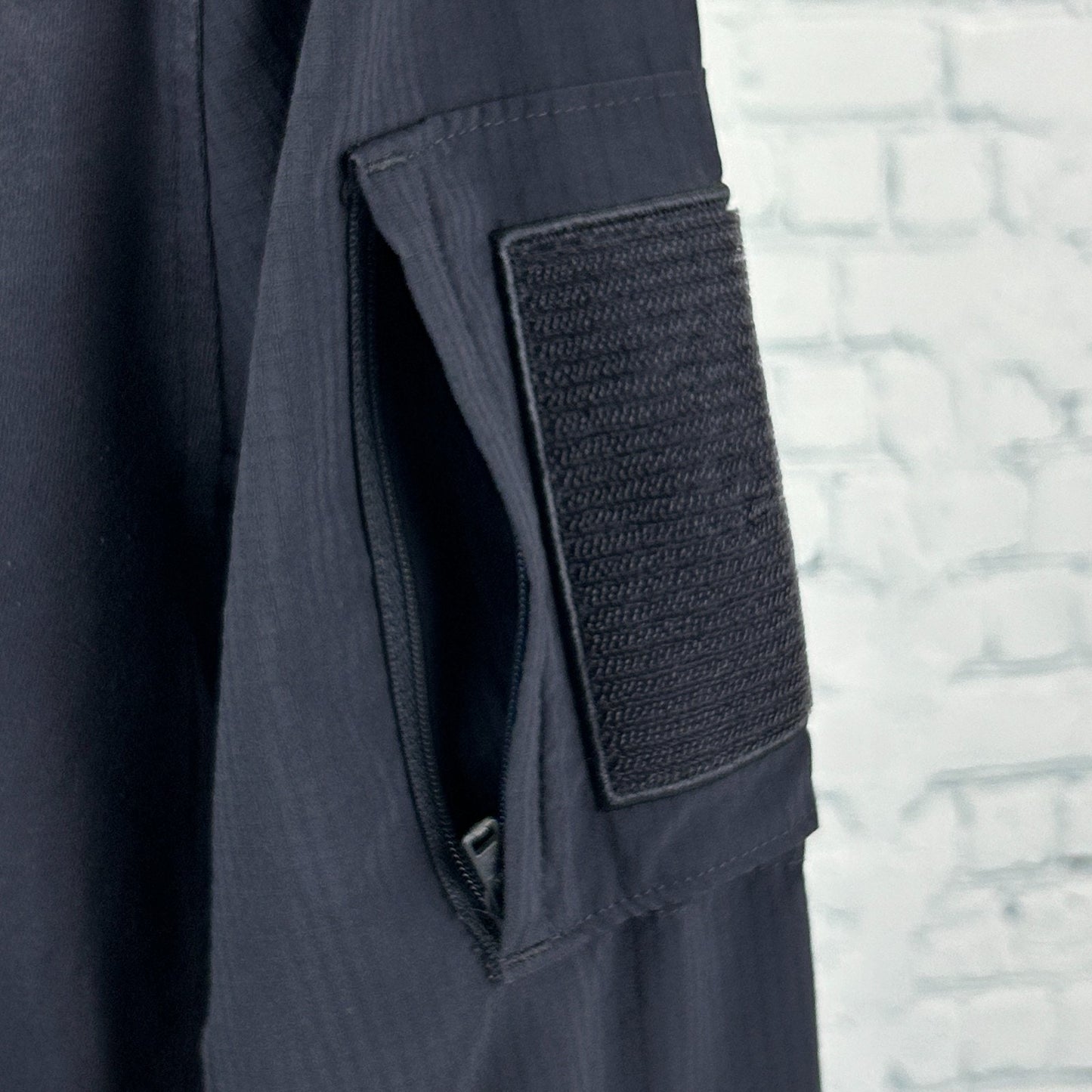 Under Armour Tactical Combat 1/4 Quarter Zip Shirt Blue Loose 1351792 M Medium