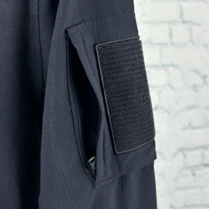 Under Armour Tactical Combat 1/4 Quarter Zip Shirt Blue Loose 1351792 M Medium