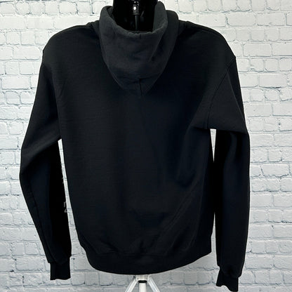 Bleacher Report Hoodie Hooded Sweatshirt Sports Long Sleeve Black Mens M Medium