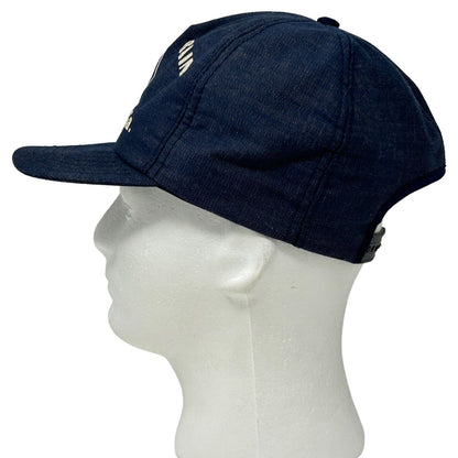 Sowega Grain Vintage 70s Hat Camilla Georgia Blue Chambray Denim Baseball Cap